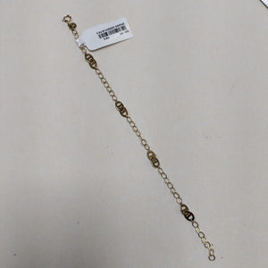 PULSERA ESPECIAL 14K 18 CM 1.6 GR (NUEVO)