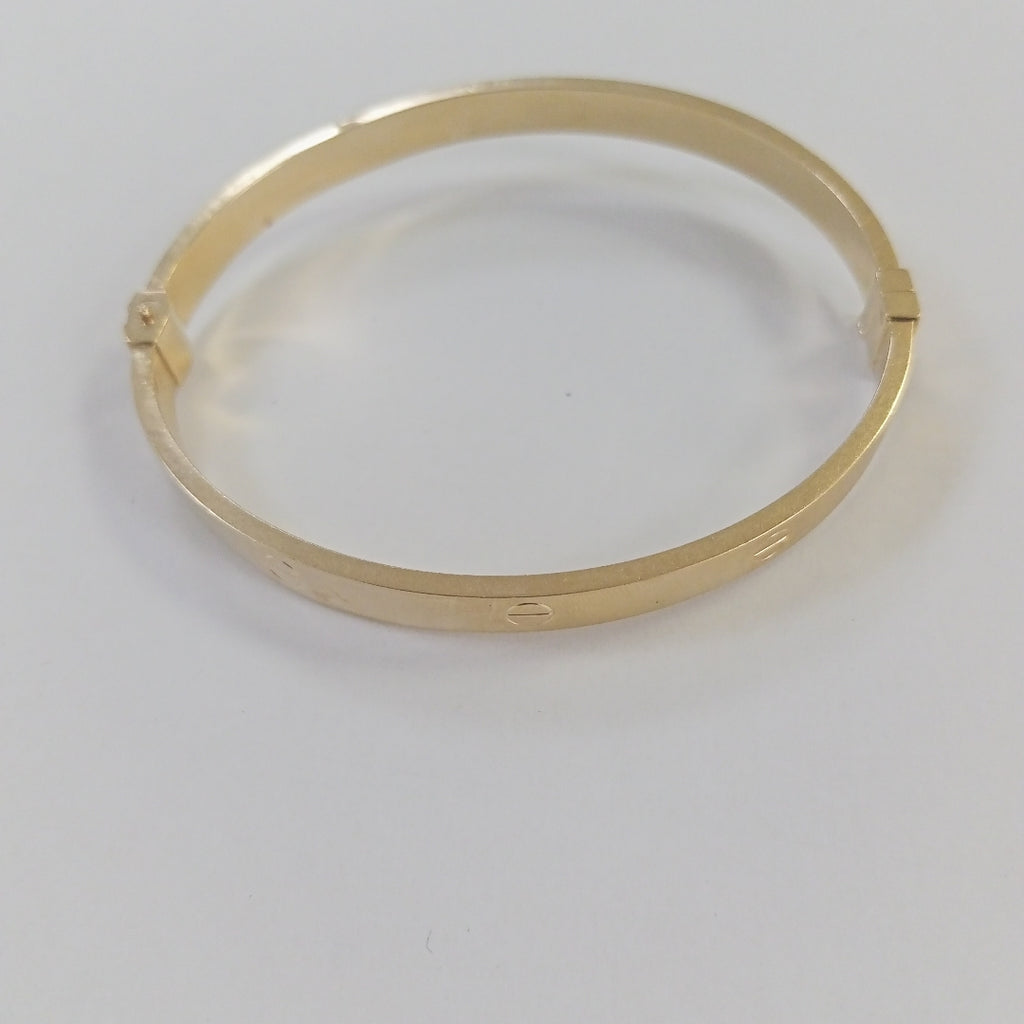 PULSERA RIGIDA ORO 14 K 7.2 GRMS (SEMINUEVO)