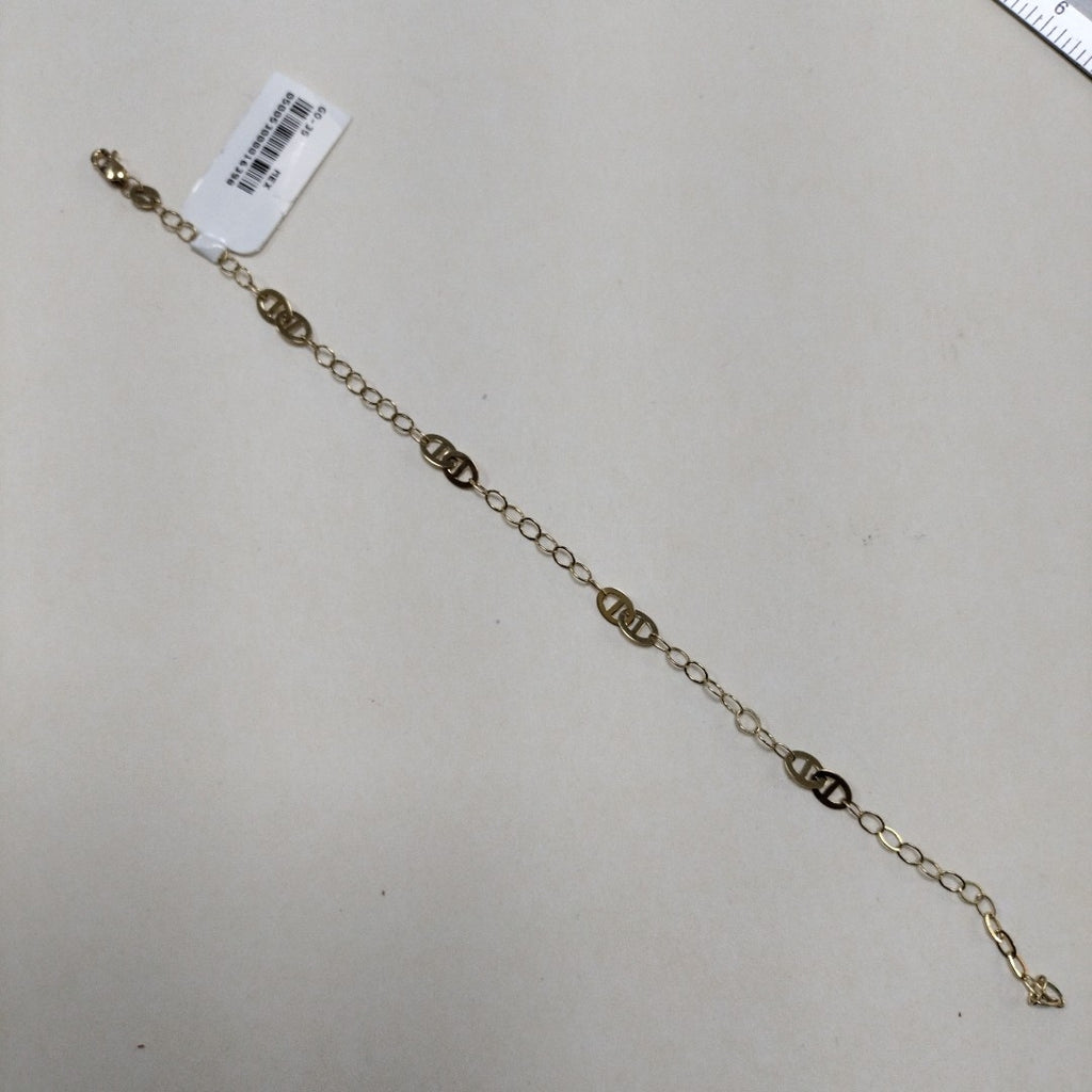PULSERA ESPECIAL 14K 21 CM 1.8 GR (NUEVO)