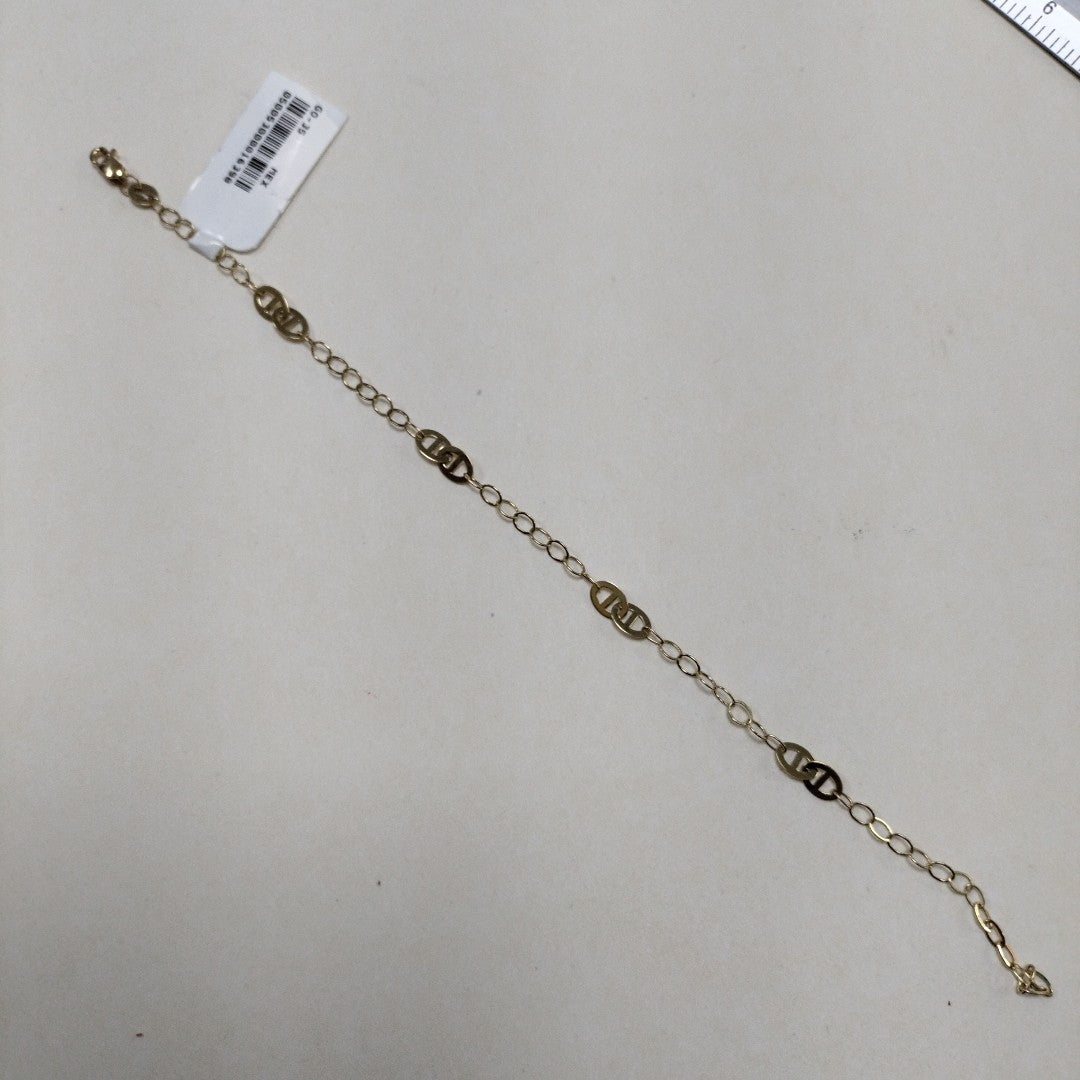 PULSERA ESPECIAL 14K 21 CM 1.8 GR (NUEVO)