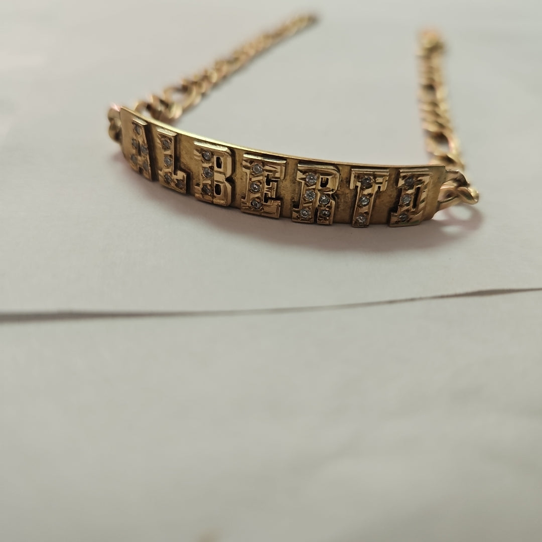 ESCLAVA ORO 14 K 16.4 GRMS (SEMINUEVO)