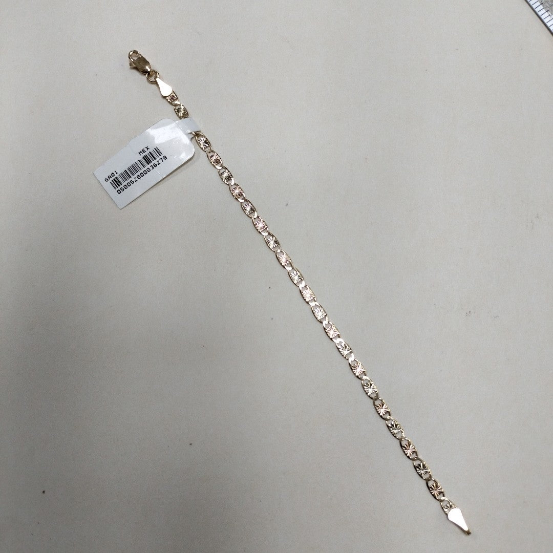 PULSERA GUCHI 14K 16 CM 2.7 GR (NUEVO)