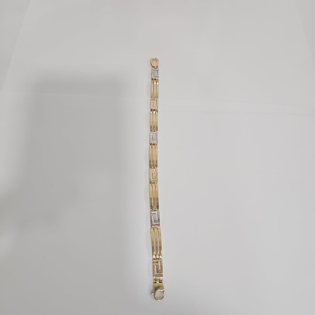 PULSERAS CABALLERO ORO 14K 10 (NUEVO)