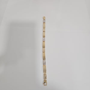 PULSERAS CABALLERO ORO 14K 10 (NUEVO)