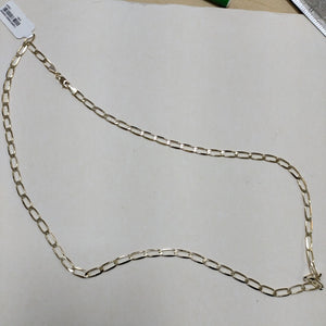 CADENA ESLABON 14K 60 CM 11.8 GR (NUEVO)