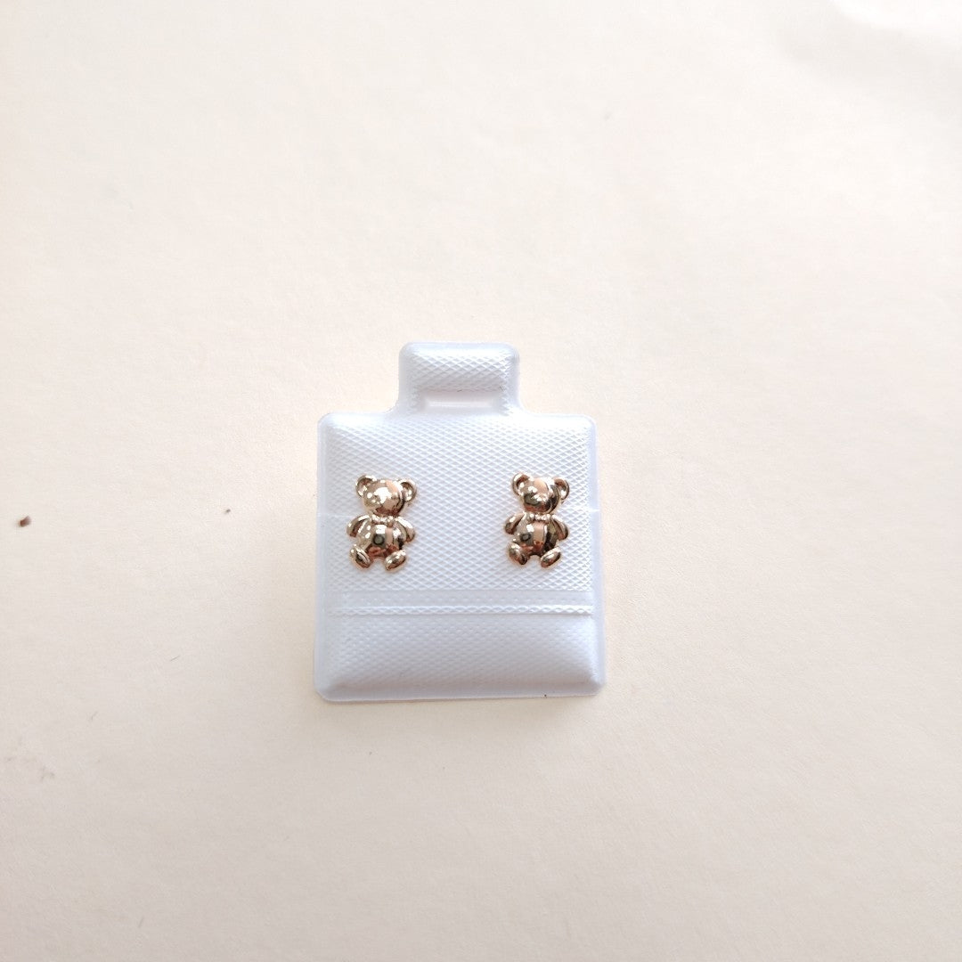 BROQUELES BROQUEL FIG OSO 14K 0.2592 GR (NUEVO)
