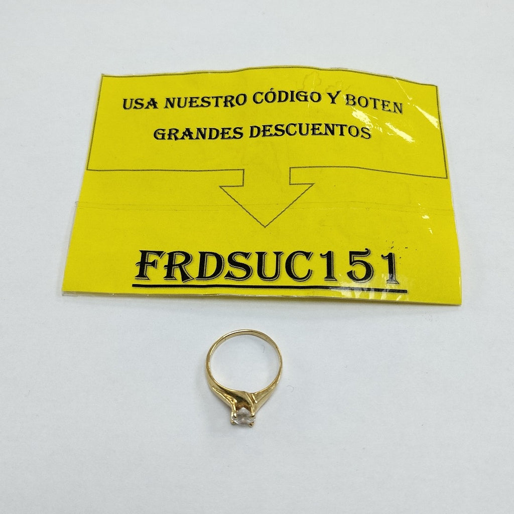 SOLITARIO ORO 14 K 2.5 GRMS (SEMINUEVO)