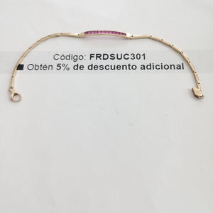 ESCLAVA ORO 14 K 4.1 GRMS (SEMINUEVO)