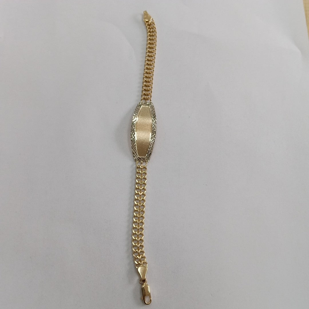 PULSERA ESCLAVA 14K 18 CM 9.5 GR (NUEVO)