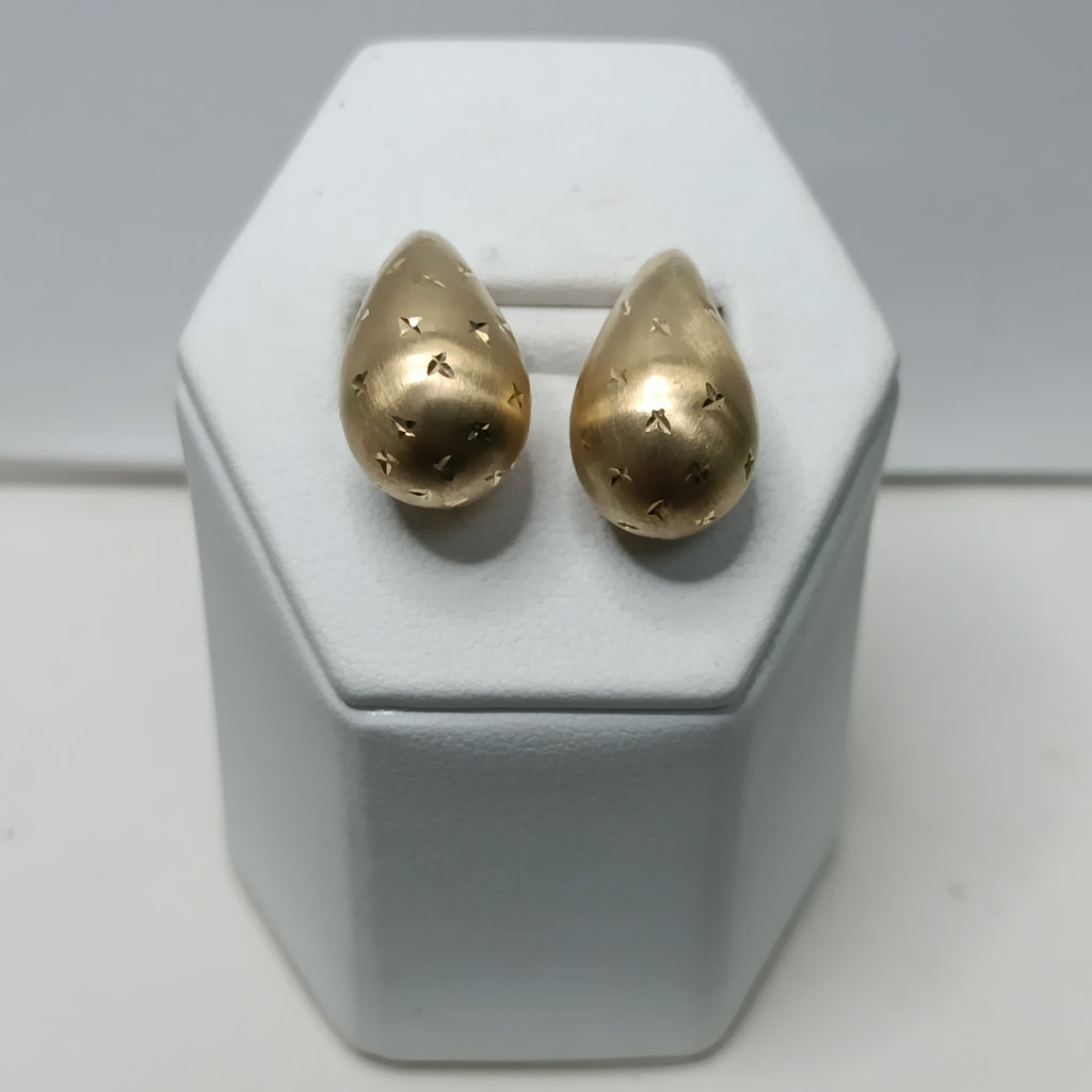 BROQUELES PAR ORO 14 K 2.8 GRMS (SEMINUEVO)