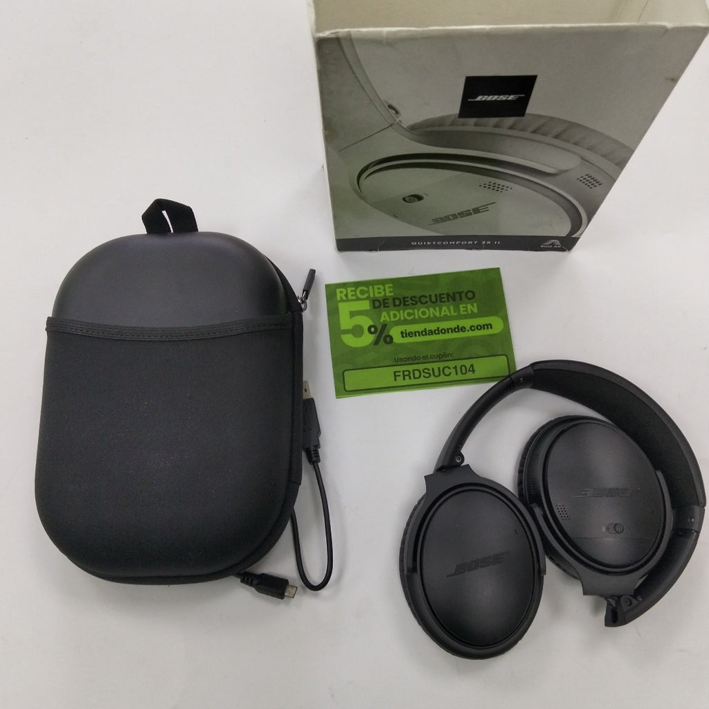 AUDIFONOS BOSE QUIETCOMFORT 35 II INALAMBRICO ON EAR (SEMINUEVO)
