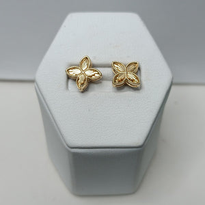 BROQUELES PAR ORO 14 K 2.6 GRMS (SEMINUEVO)