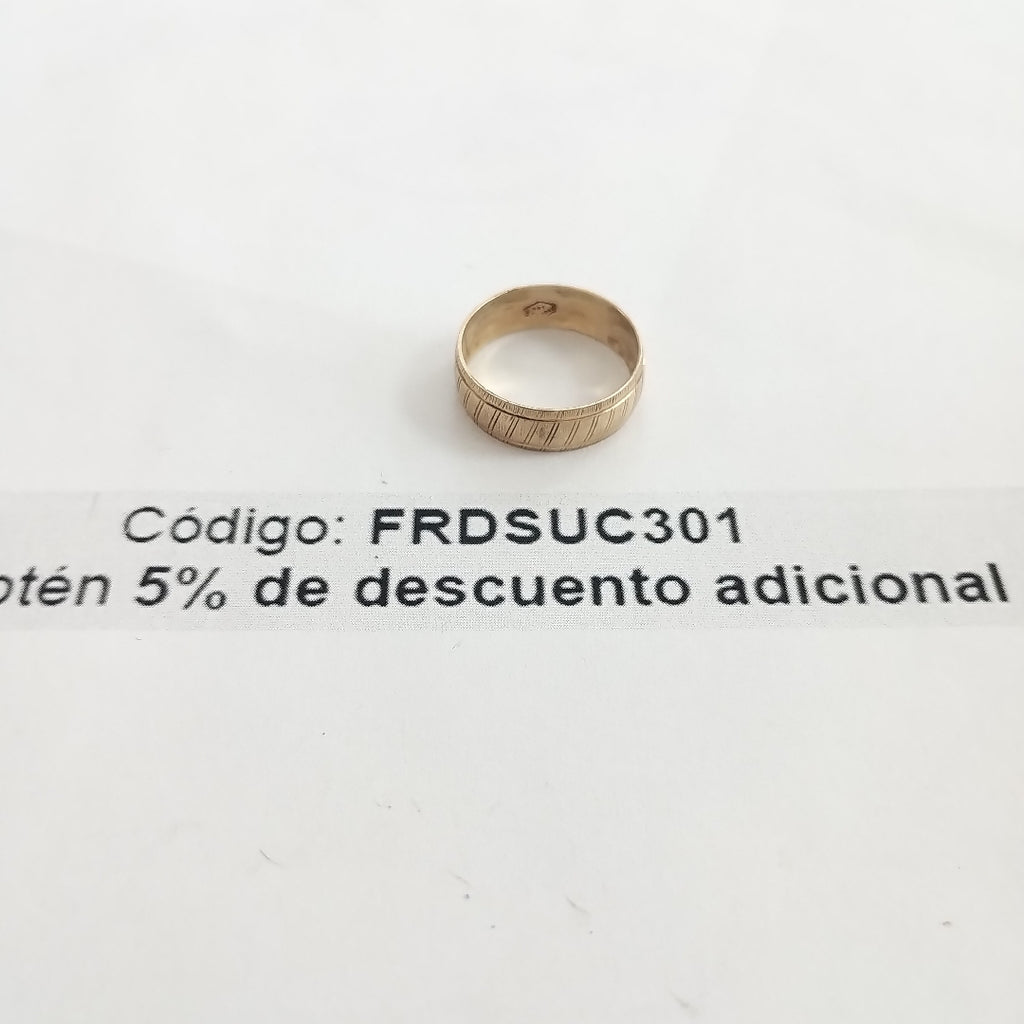 ARGOLLA ORO 14 K 2.3 GRMS (SEMINUEVO)