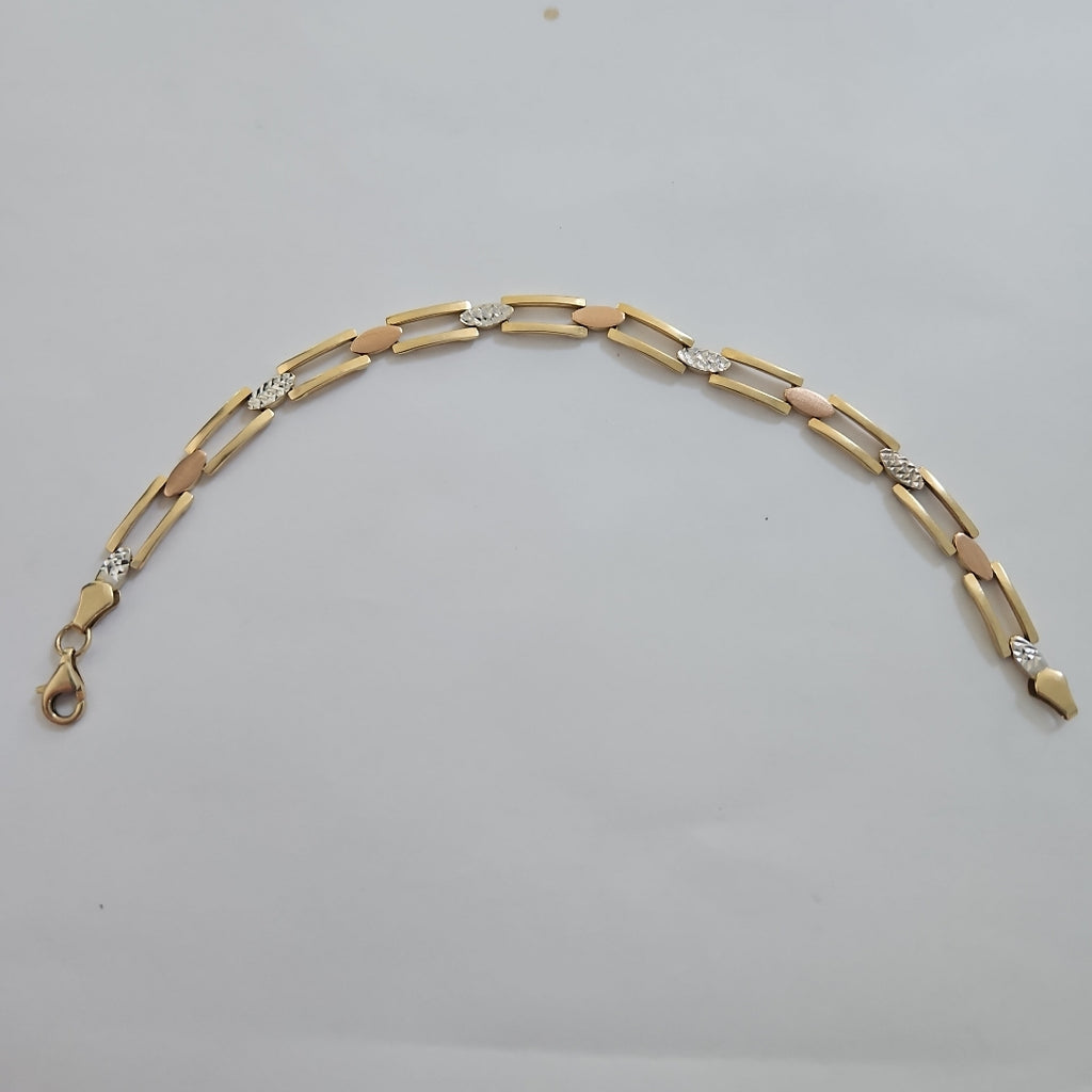 PULSERA ORO,RODIADO 14 K 5,60 GRMS (SEMINUEVO)