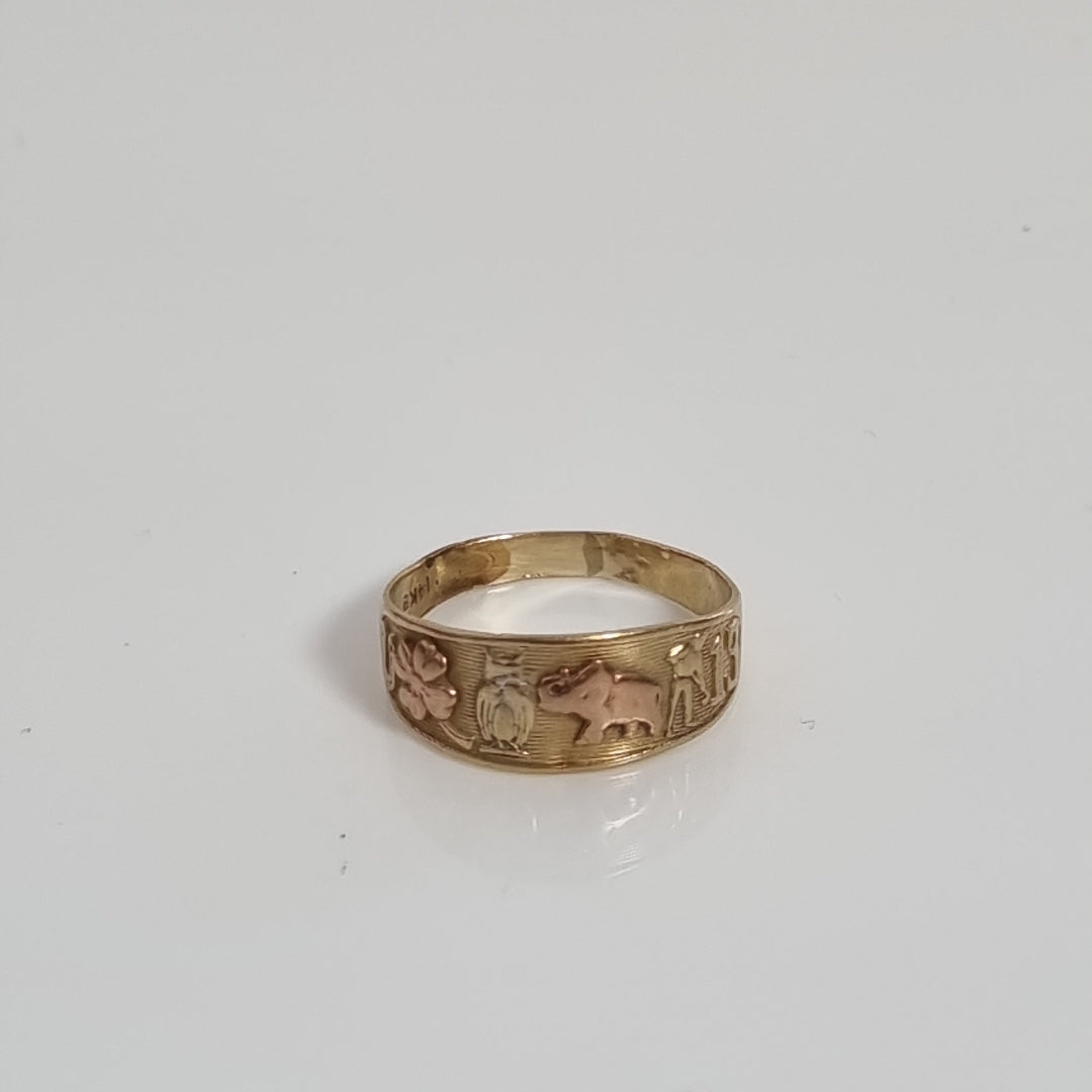 ANILLITO ORO 10 K 1.8 GRMS (SEMINUEVO)