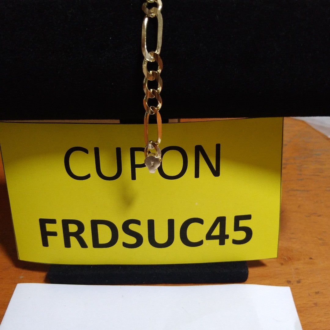 PULSERA 3X1 14K 21 CM 14 GR (NUEVO)