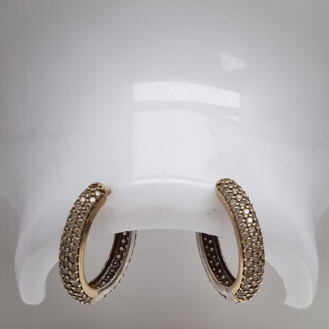 ARRACADAS PAR ORO 8 K 6.2 GRMS (SEMINUEVO)