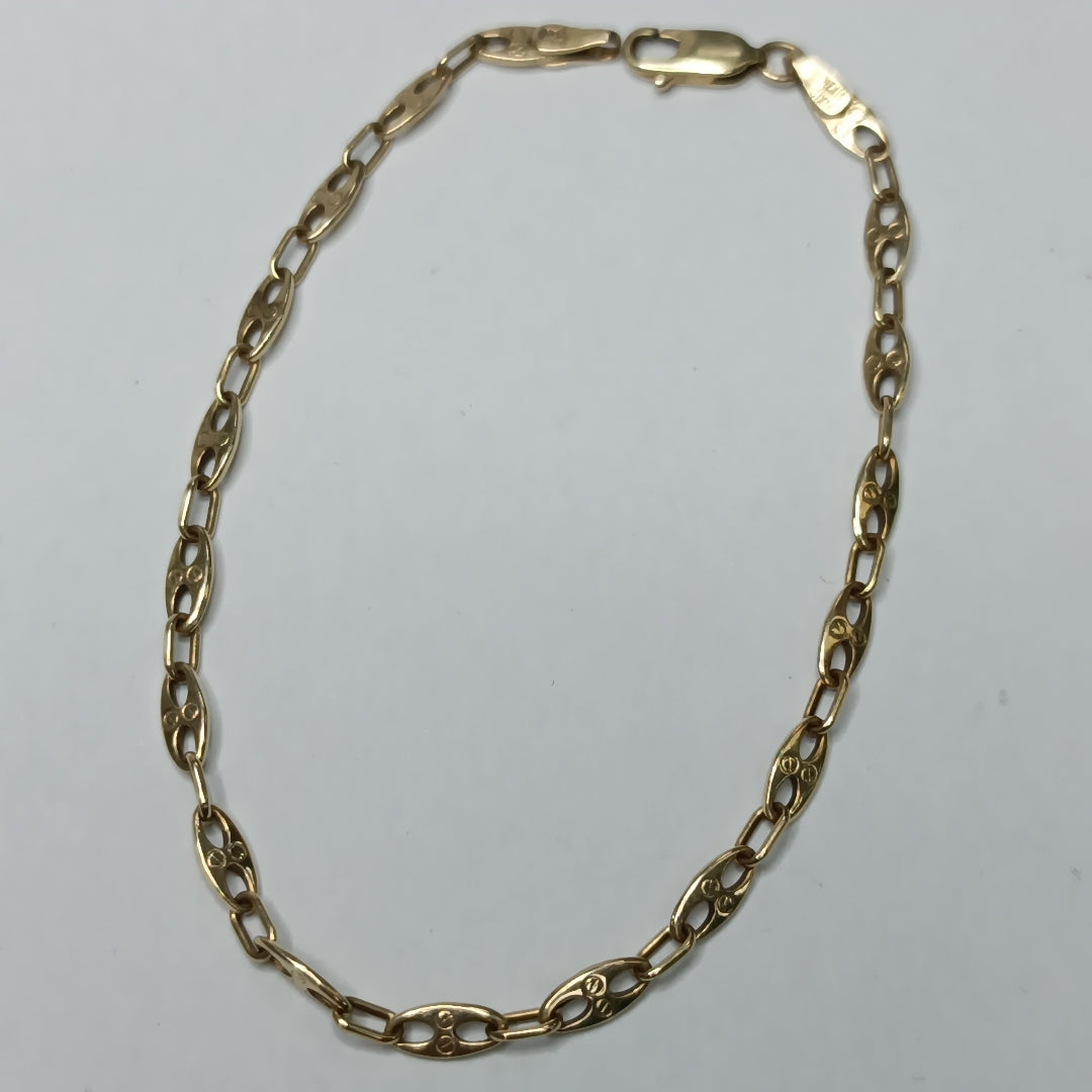PULSERA ORO 14 K 4 GRMS (SEMINUEVO)