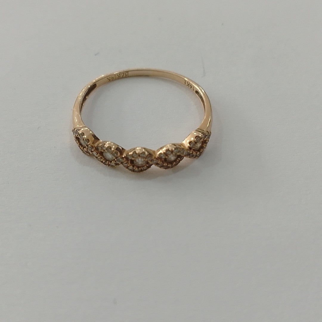 ANILLO ORO 14 K 1,60 GRMS (SEMINUEVO)