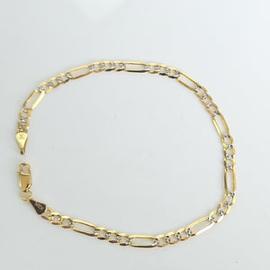 PULSERA 3X1 14K 21 CM 4.6 GR (NUEVO)