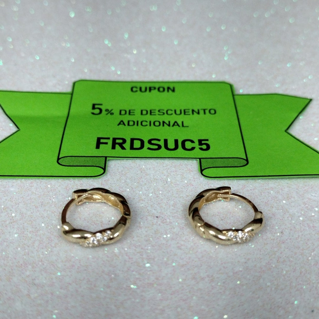 HUGGIES ORO 14K 2.2 (NUEVO)