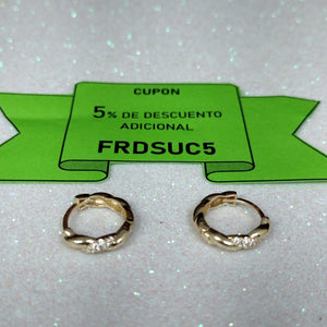 HUGGIES ORO 14K 2.2 (NUEVO)