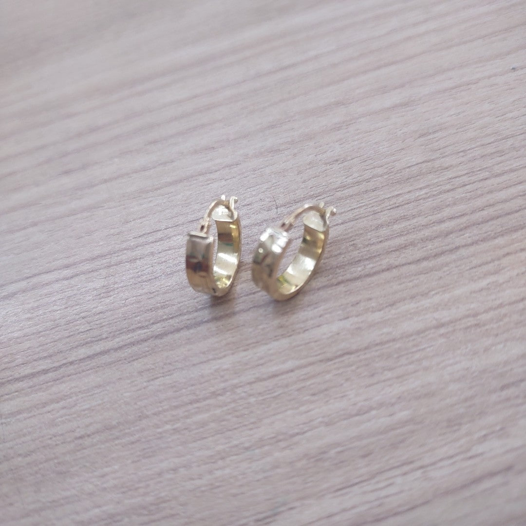 ARRACADAS PAR ORO 14 K 2.8 GRMS (SEMINUEVO)