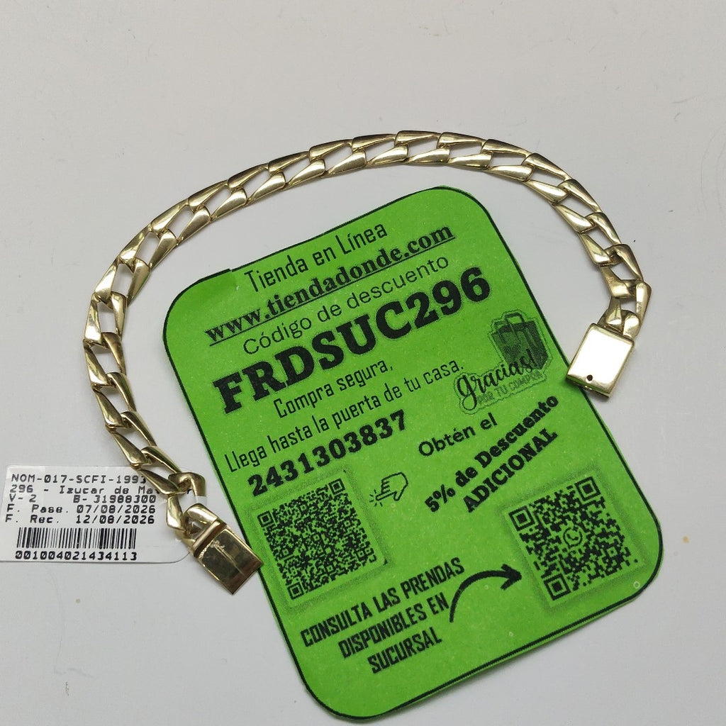 PULSERA ORO 10 K 5.9 GRMS (SEMINUEVO)