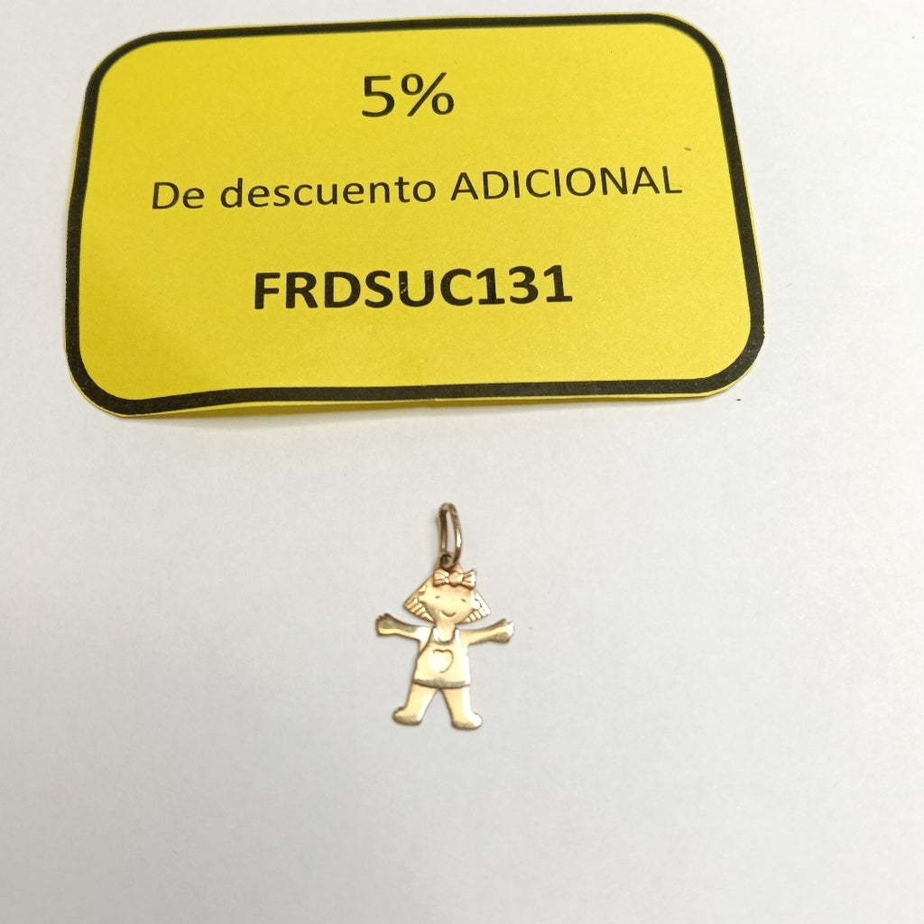 DIJE ORO 10 K 0.8 GRMS (SEMINUEVO)