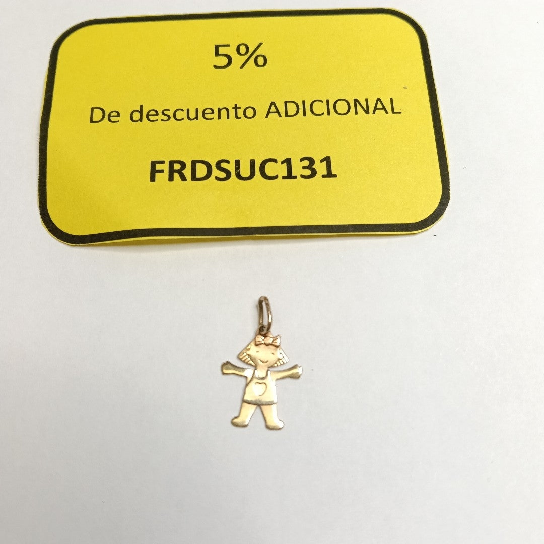 DIJE ORO 10 K 0.8 GRMS (SEMINUEVO)