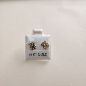 BROQUELES ORO 14K 1 (NUEVO)