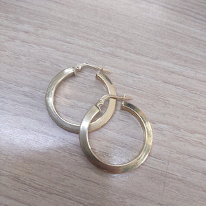 ARRACADAS PAR ORO 14 K 4.9 GRMS (SEMINUEVO)