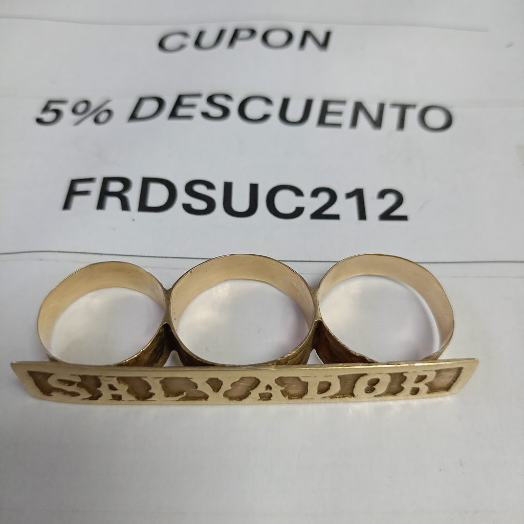 ANILLO ORO 10 K 16.3 GRMS (SEMINUEVO)