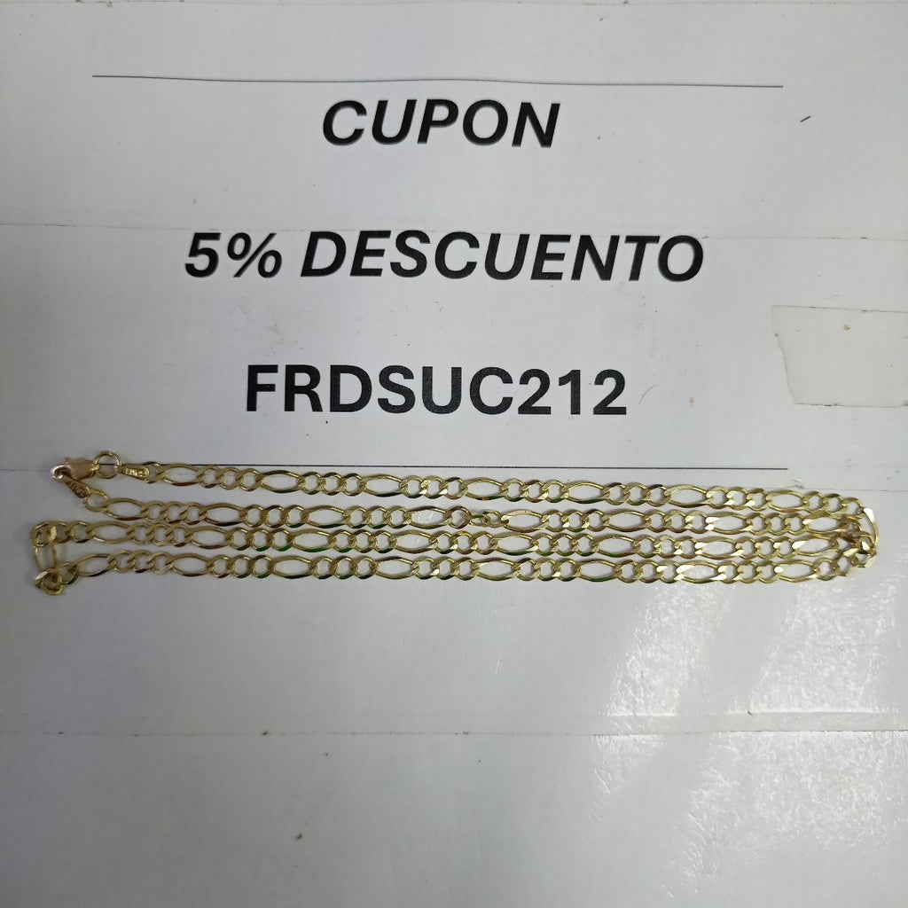 CADENA ORO 10 K 7.4 GRMS (SEMINUEVO)