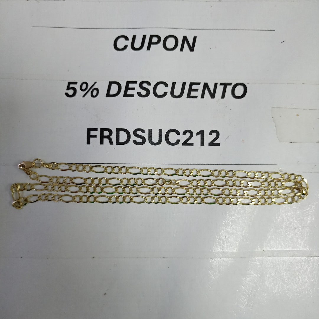 CADENA ORO 10 K 7.4 GRMS (SEMINUEVO)