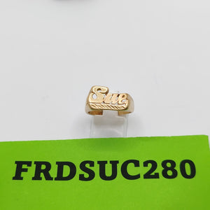 ANILLO ORO 14 K 5,20 GRMS (SEMINUEVO)