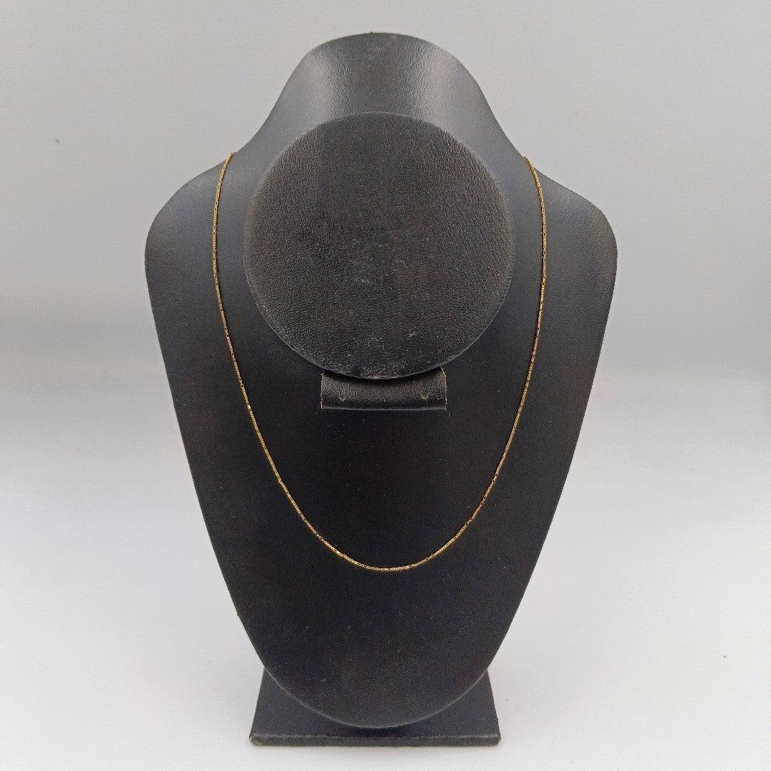 CADENA ORO 14 K 1.2 GRMS (SEMINUEVO)