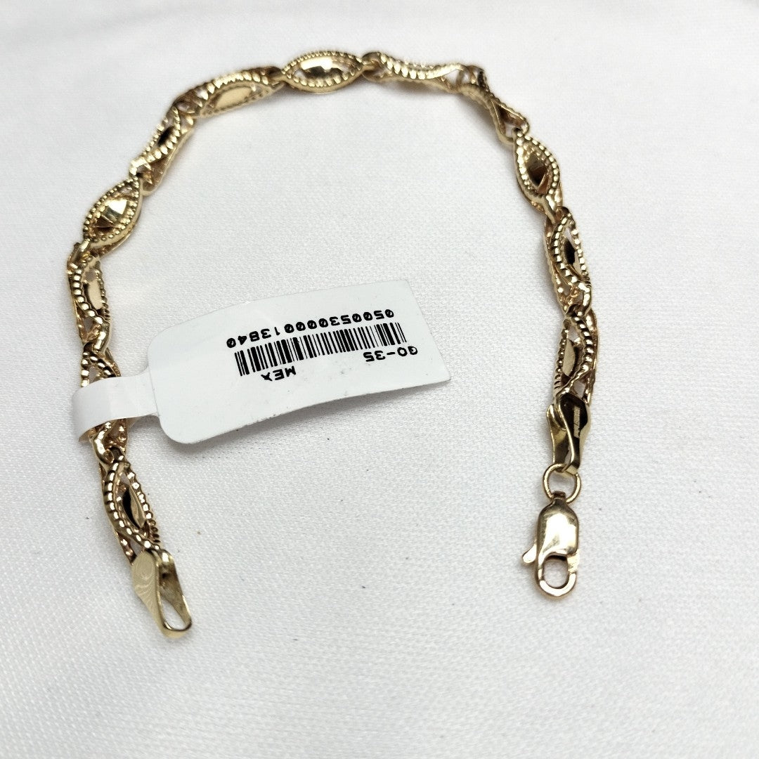 PULSERA ESPECIAL 10K 18 CM 4.3 GR (NUEVO)