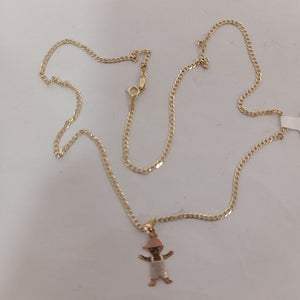CADENA, DIJE ORO 14 K 4.1 GRMS (SEMINUEVO)