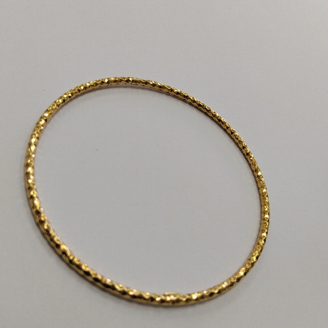 PULSERA RIGIDA ORO 14 K 2.5 GRMS (SEMINUEVO)