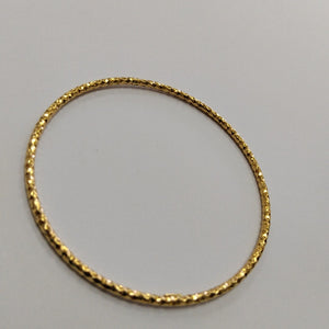 PULSERA RIGIDA ORO 14 K 2.5 GRMS (SEMINUEVO)