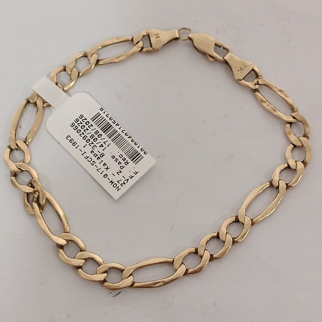 PULSERA ORO 14 K 5.8 GRMS (SEMINUEVO)