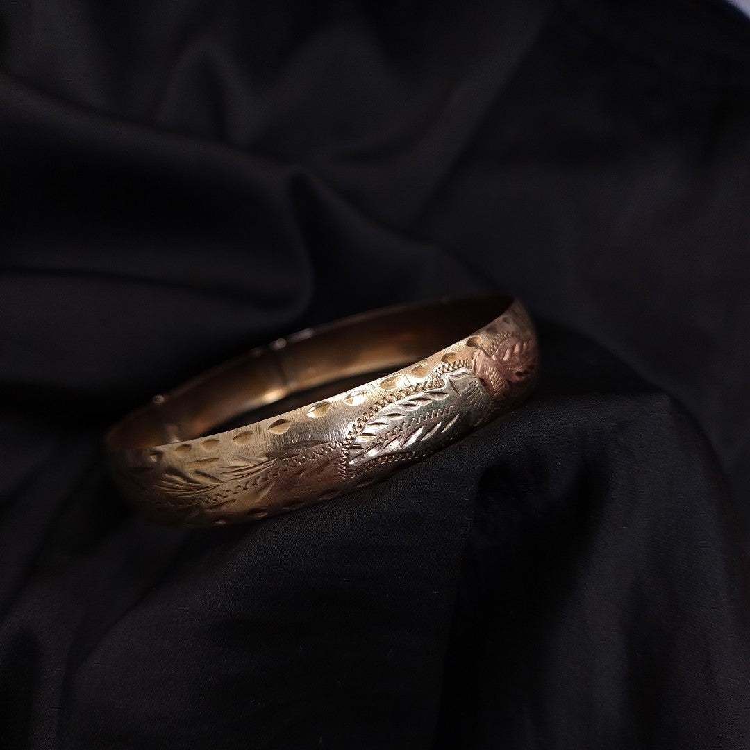 PULSERA RIGIDA ORO 8 K 8.2 GRMS (SEMINUEVO)