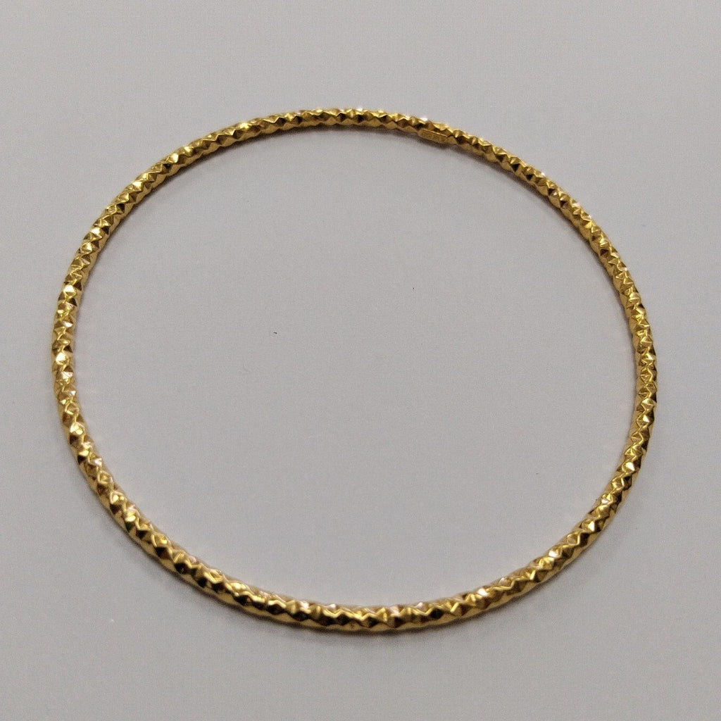 PULSERA RIGIDA ORO 14 K 2.4 GRMS (SEMINUEVO)