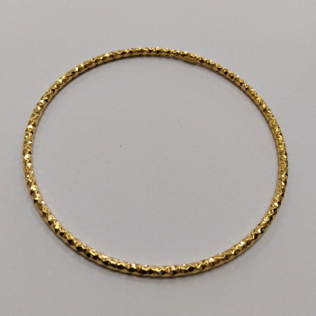 PULSERA RIGIDA ORO 14 K 2.4 GRMS (SEMINUEVO)