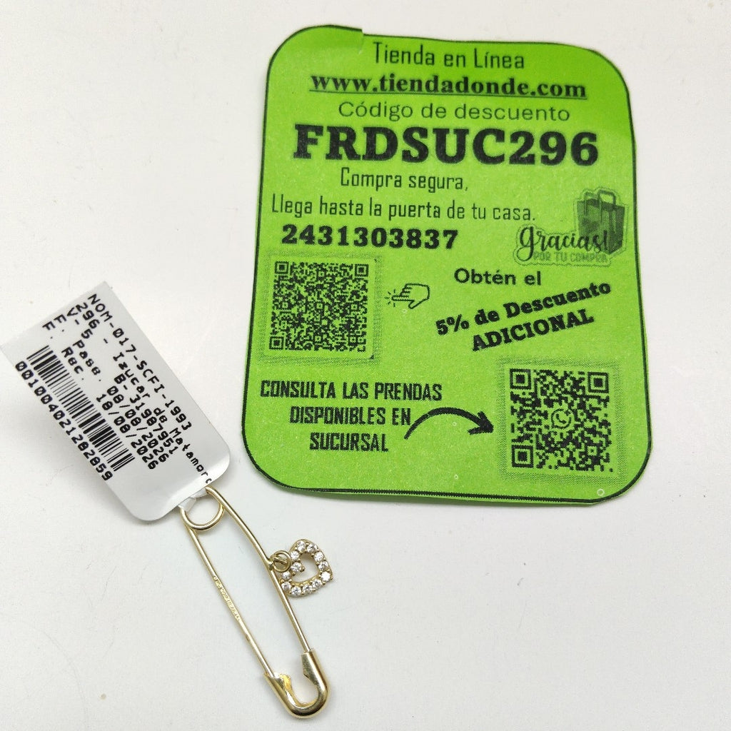 DIJE ORO 14 K 1.2 GRMS (SEMINUEVO)
