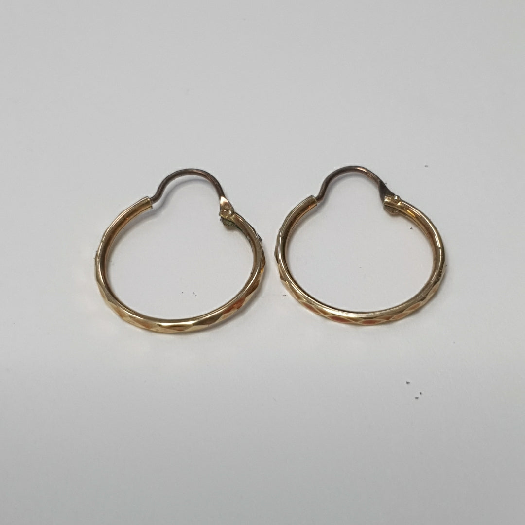 ARRACADAS PAR ORO 10 K 0,90 GRMS (SEMINUEVO)