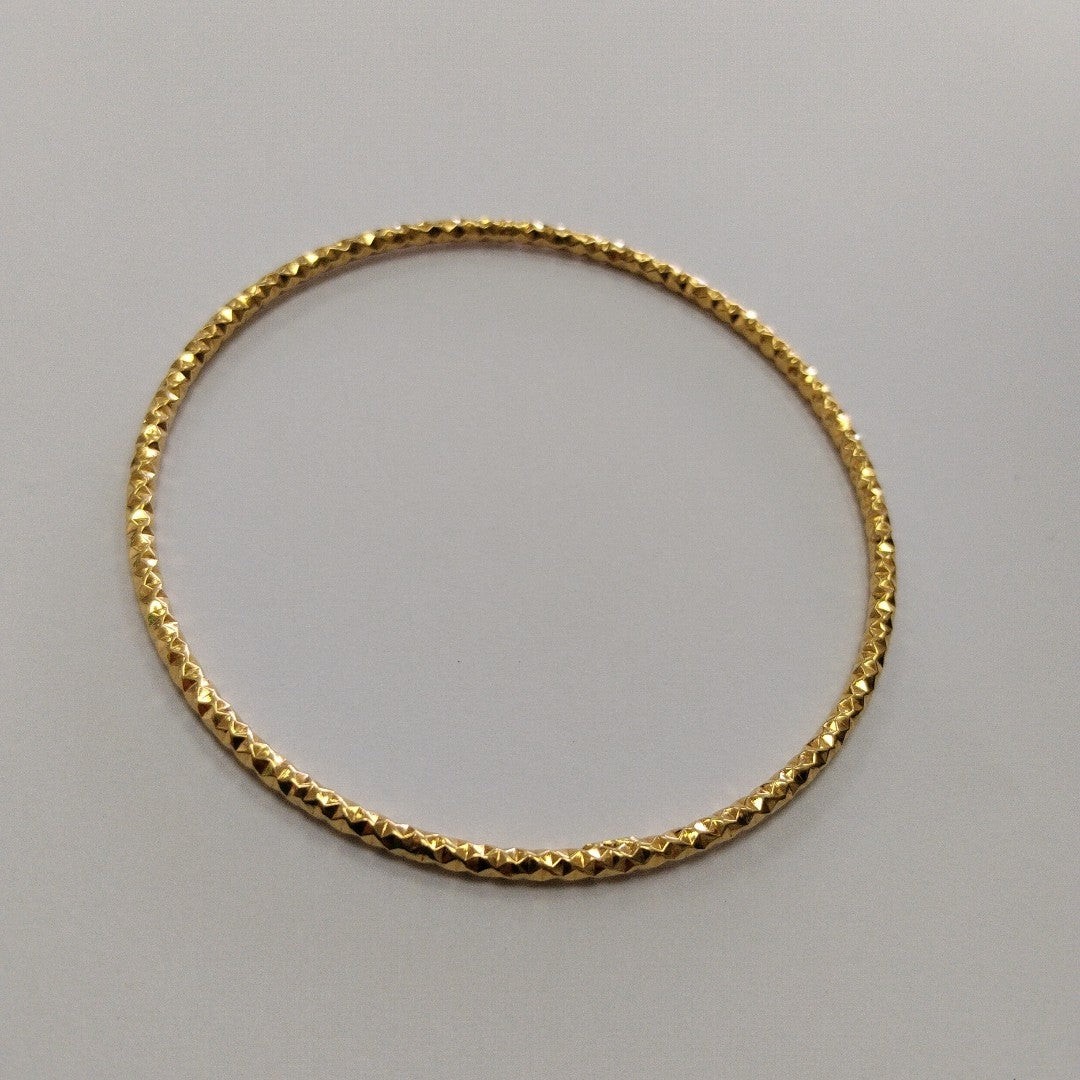 PULSERA RIGIDA ORO 14 K 2.5 GRMS (SEMINUEVO)