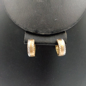ARRACADAS PAR ORO 14 K 3,40 GRMS (SEMINUEVO)