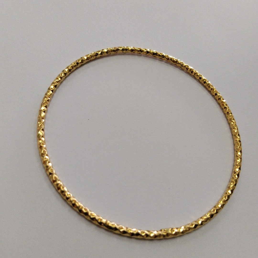 PULSERA RIGIDA ORO 14 K 2.6 GRMS (SEMINUEVO)